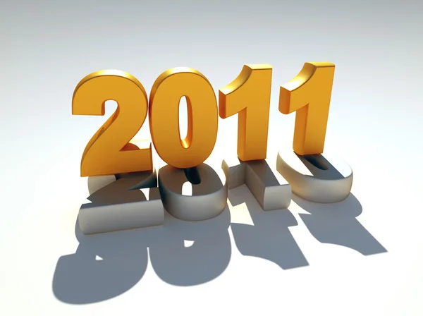 Nový Rok 2011 — Stock fotografie