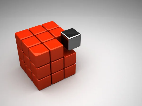 Il Cubo — Foto Stock