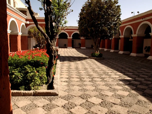 stock image Monastery courtyard