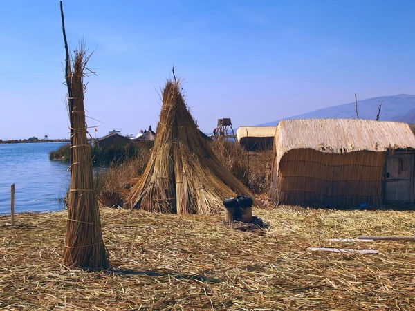 stock image Uros Floating Islands