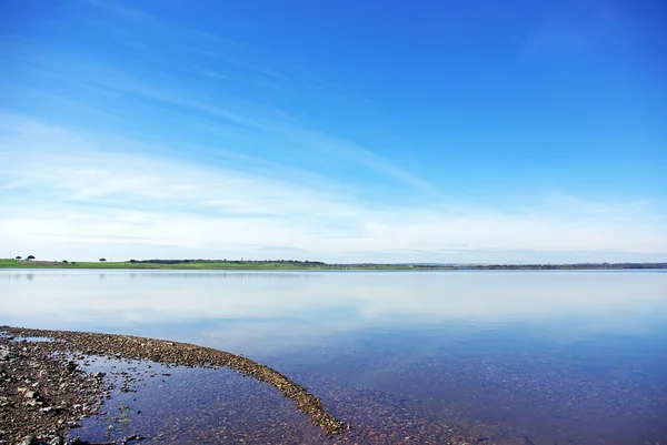 Пейзаж озера Алкева . — стоковое фото