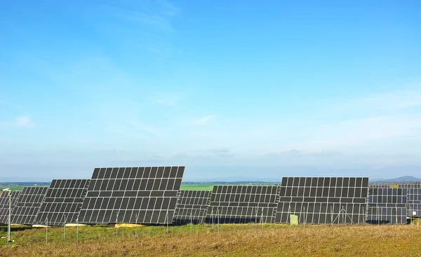 Paneles fotovoltaicos . —  Fotos de Stock