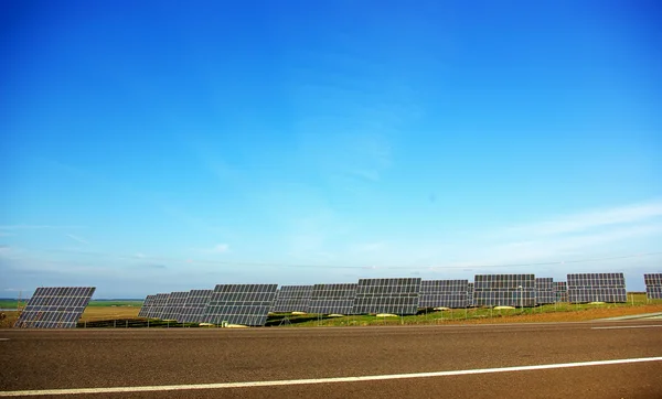 Park Photovoltaic Panels — Stock Photo, Image