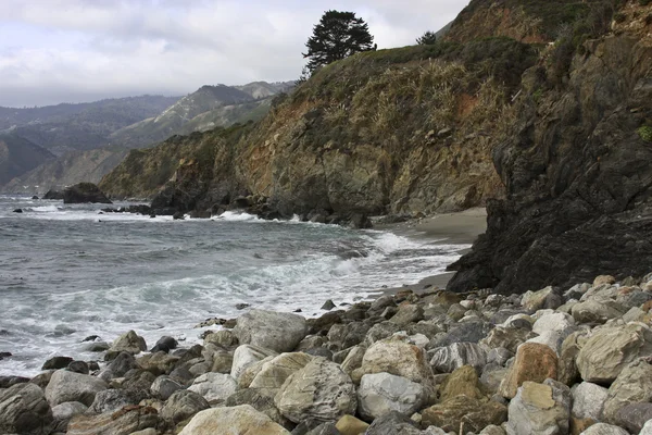 stock image Pacific seascapw coast line