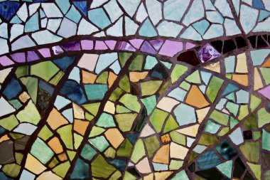 Stained glass background clipart