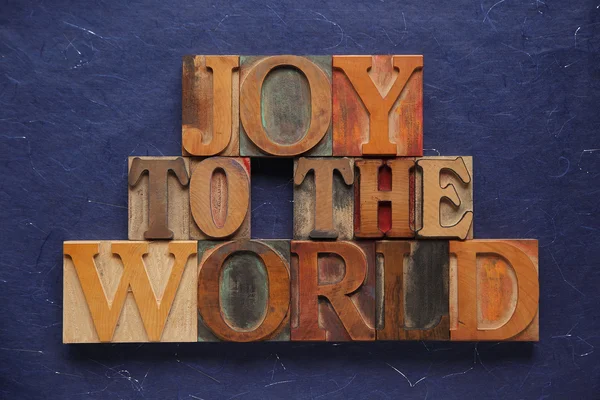 Vreugde voor de wereld — Stockfoto