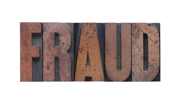 Fraude — Fotografia de Stock