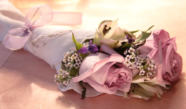 Bouquet de rose rose — Photo