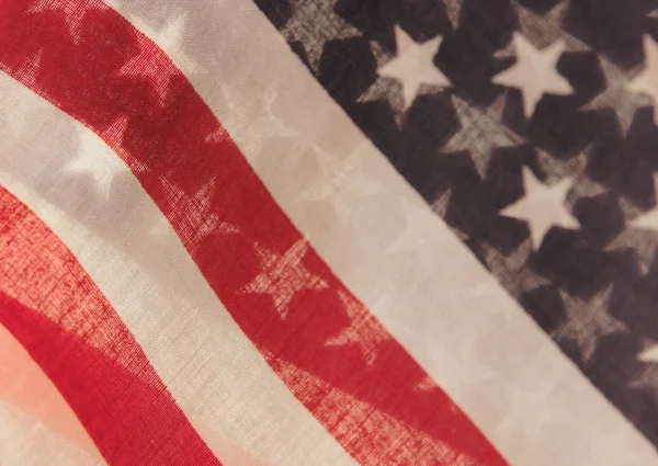 Bandiere USA trasparenti — Foto Stock