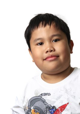 Asyalı genç yakışıklı çocuk