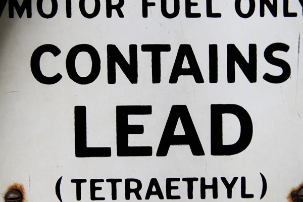 Contains lead — Stock Photo, Image