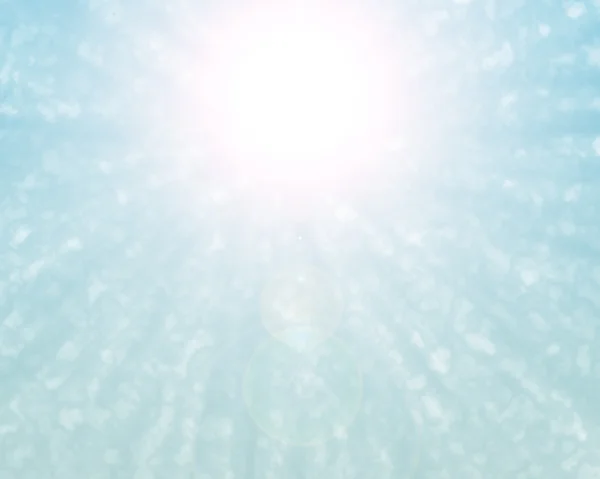Sky, sun, cloud background — Stock Photo, Image