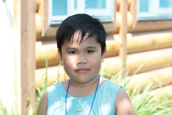 Портрет азіатського хлопчика — стокове фото