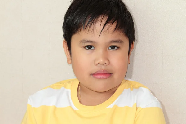 Pportrait de 9 ano de idade menino asiático — Fotografia de Stock