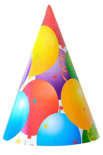 Urodziny party hat — Zdjęcie stockowe