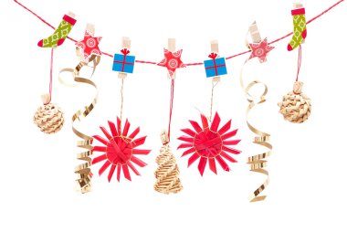 Christmas decorations clipart