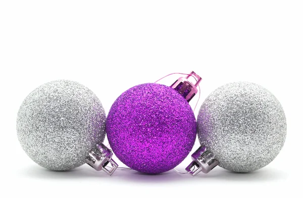 Sparkle kerstballen — Stockfoto