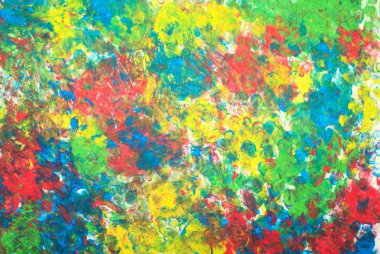 Colorful abstract background of ink painting clipart