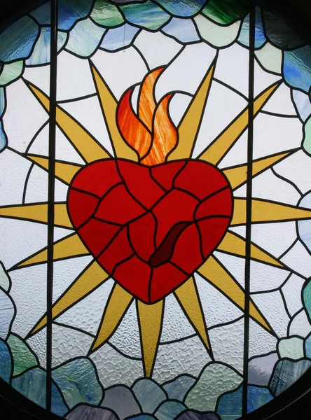 İsa'nın kutsal kalbi — Stok fotoğraf
