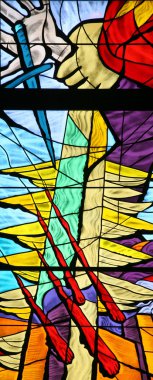 Jacob's Dream, stained glass clipart