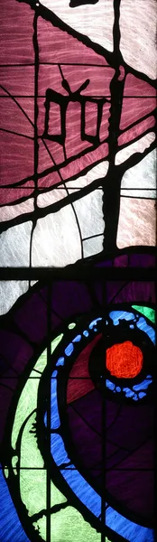 教堂窗户 — 图库照片