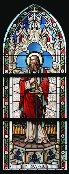 Sfântul Paul Vitralii — Fotografie, imagine de stoc