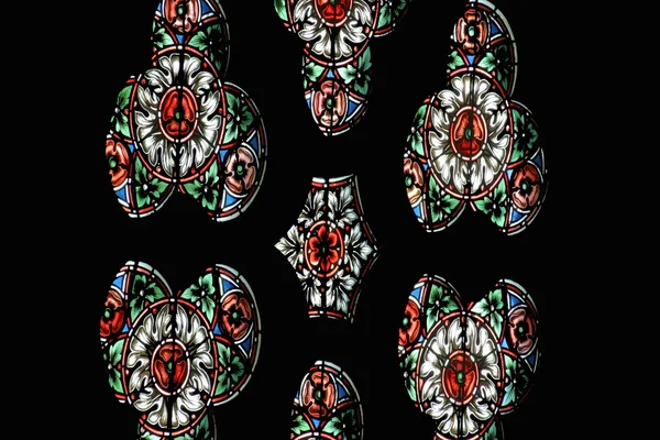 Církevní Mozaikové Okno — Stock fotografie