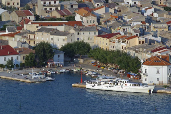 Şehir Pag Island Pag Hırvatistan Adriyatik Denizi — Stok fotoğraf