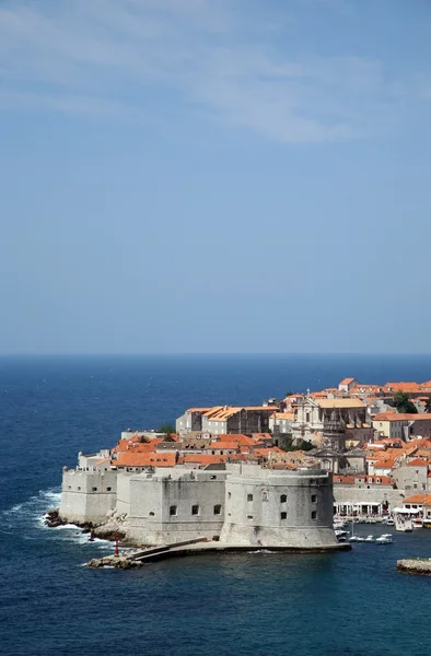 Дубровник Хорватия Популярное Направление Адриатическом Море — стоковое фото