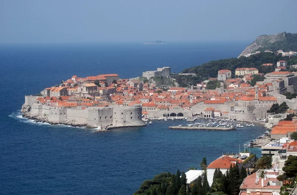 Дубровник Хорватия Популярное Направление Адриатическом Море — стоковое фото