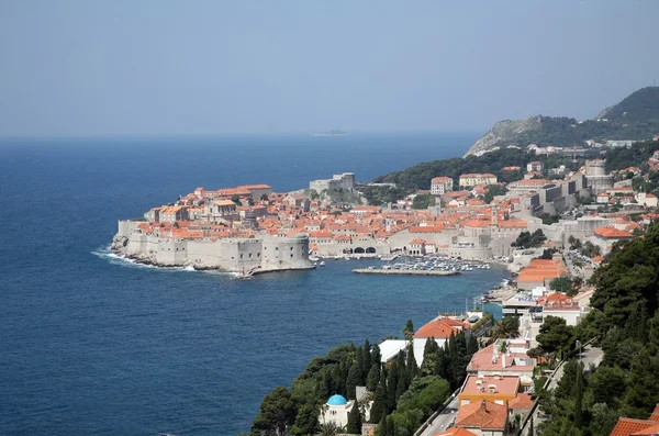 Dubrovnik Kroatien Populära Resmål Adriatiska Havet — Stockfoto