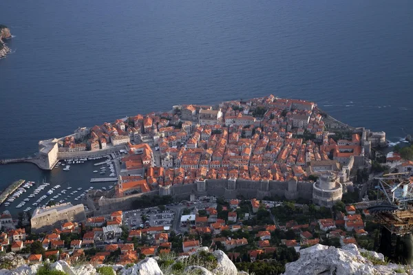 Дубровник Хорватія Популярний Туристичний Напрямок Адріатичному Морі — стокове фото