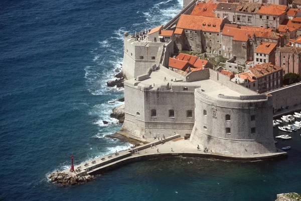 Dubrovnik Hırvatistan Adriyatik Denizi Nde Popüler Seyahat Hedef — Stok fotoğraf