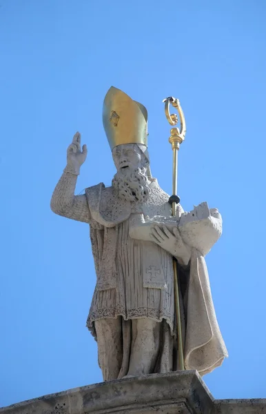 Святой Блез Покровитель Дубровника — стоковое фото