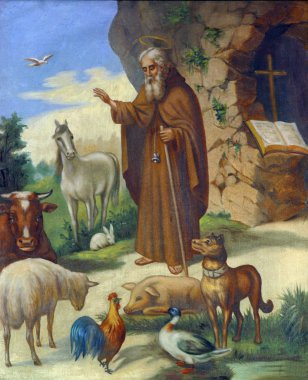 Saint Anthony the Great clipart