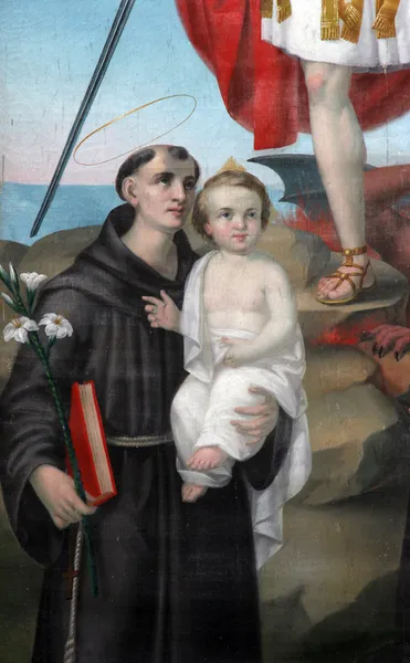 Saint Anthony av Padua — Stockfoto