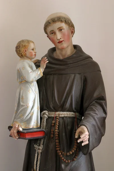 Святий Антоній Падуанський — стокове фото
