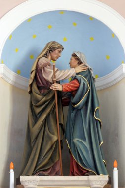 Visitation of the Blessed Virgin Mary clipart