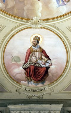 Saint Ambrose clipart