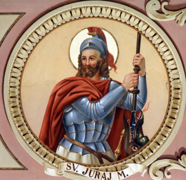 Saint George clipart