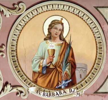 Saint Barbara clipart