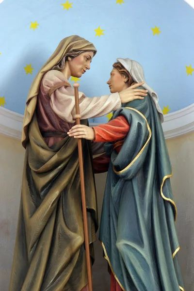 Visita da Bem-aventurada Virgem Maria — Fotografia de Stock