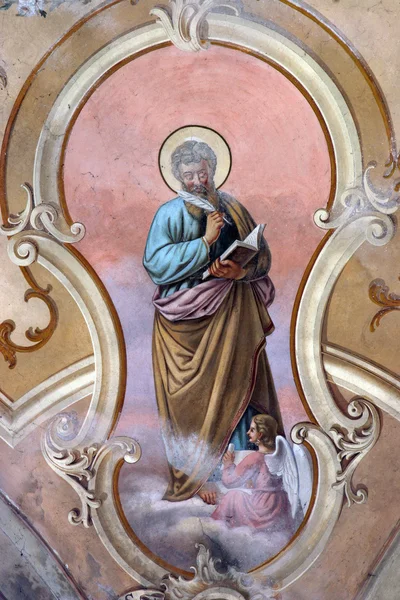 St.Matthew Євангеліст — стокове фото