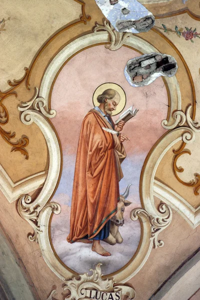 St.Luke az evangélista — Stock Fotó