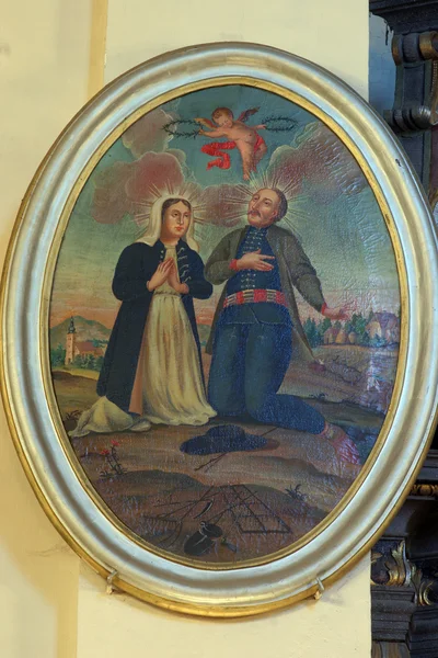Святой Исидор и Мария Торрибия — стоковое фото
