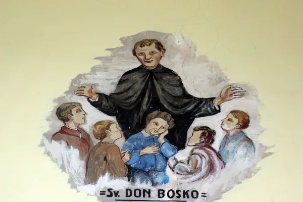 Sfântul Ioan Bosco — Fotografie, imagine de stoc