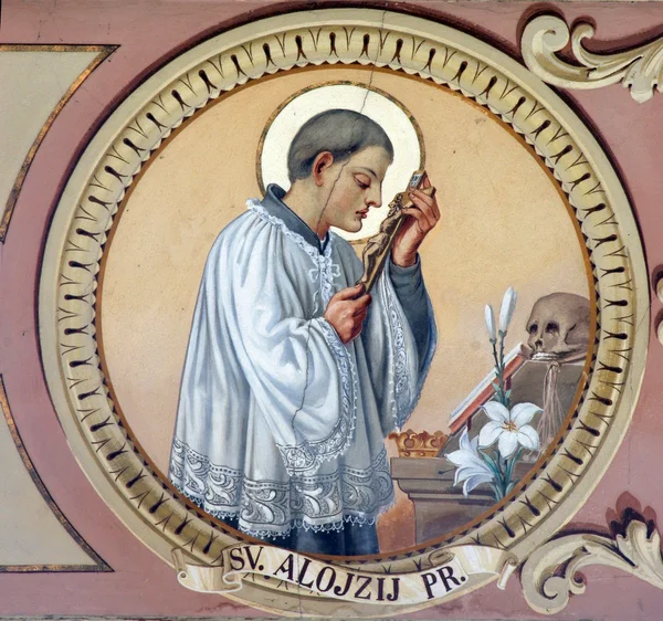 Santo Aloysius. — Fotografia de Stock