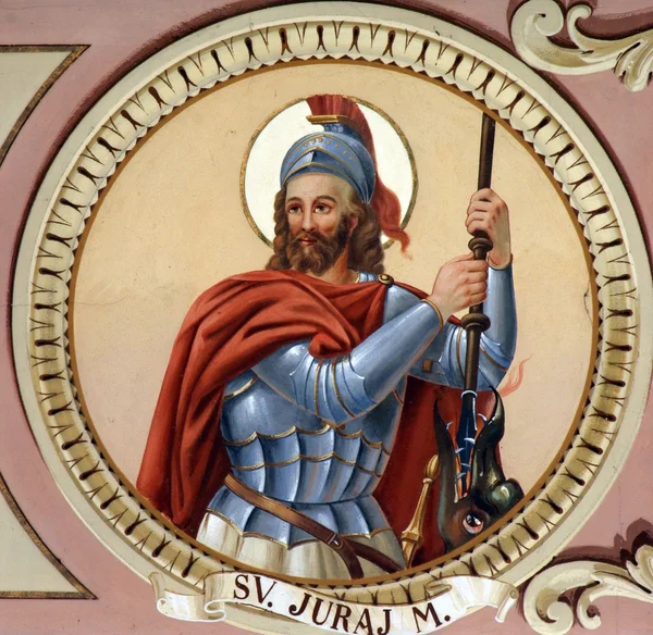 Святой Георгий — стоковое фото