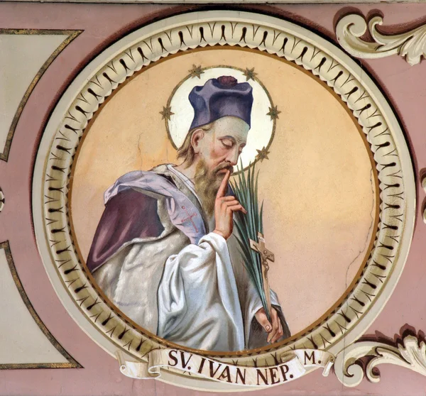 Sankt Johannes av nepomuk — Stockfoto