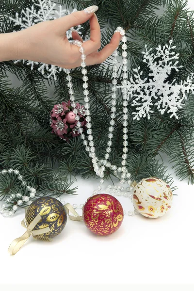 Hanging glass ornament — Stock Photo, Image